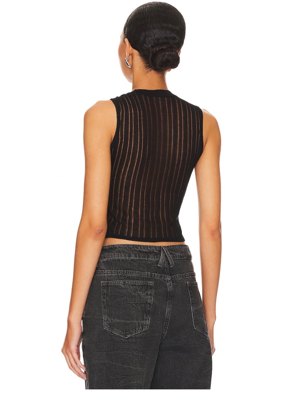 ✨ NWT Superdown Riley Ribbed Crop Tank ✨ - Picture 2 of 4